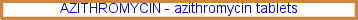 azithromycin dihydrate, aces